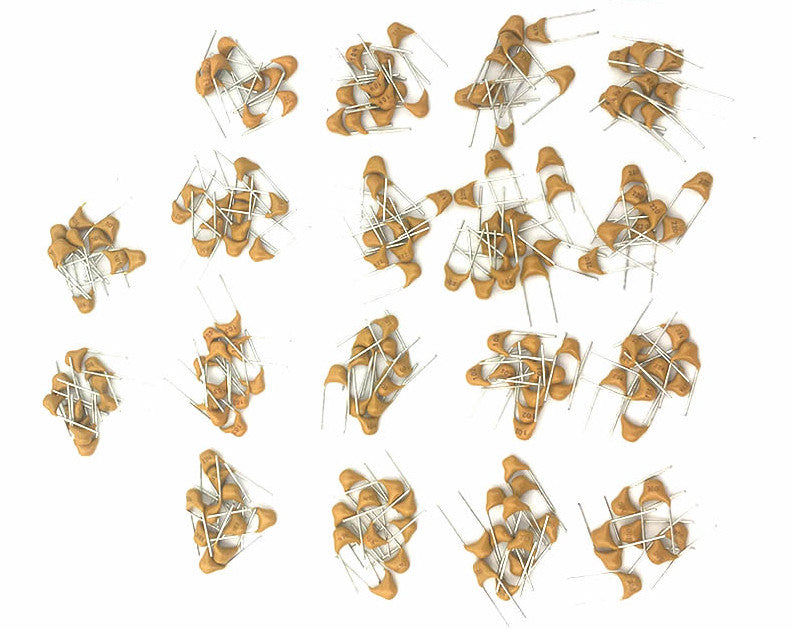 Great value Assorted 50V Monolithic Capacitor Pack - 180 Pieces from PMD Way with free delivery worldwide