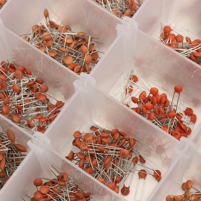 Incredible value Assorted Ceramic Capacitor Box - 3600 pieces from PMD Way with free delivery worldwide