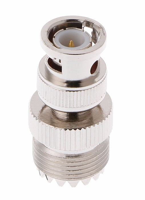 Quality BNC Male Plug To UHF SO239 PL-259 Female Adaptor from PMD Way with free delivery worldwide