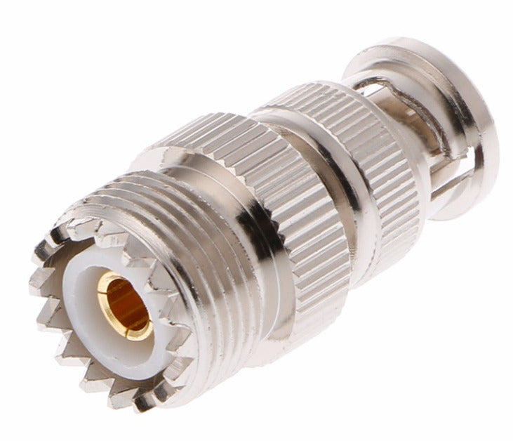 Quality BNC Male Plug To UHF SO239 PL-259 Female Adaptor from PMD Way with free delivery worldwide