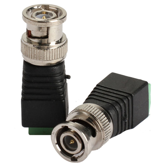 Useful twin packs of BNC Plug to Terminal Block adaptors from PMD Way with free delivery worldwide