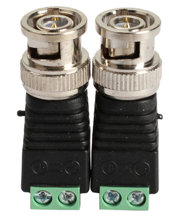 Useful twin packs of BNC Plug to Terminal Block adaptors from PMD Way with free delivery worldwide