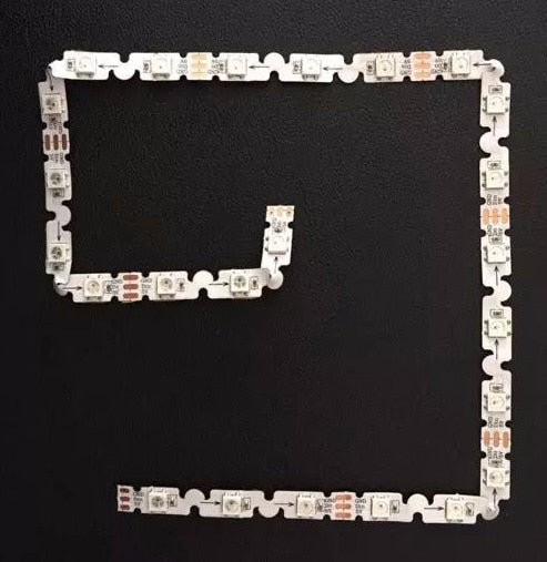 Bendable SK6812 Addressable RGB LED Strip in rolls of 5m from PMD Way with free delivery worldwide