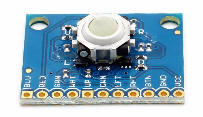Create interesting user interfaces with the Blackberry Trackball Breakout Board Module from PMD Way with free delivery worldwide