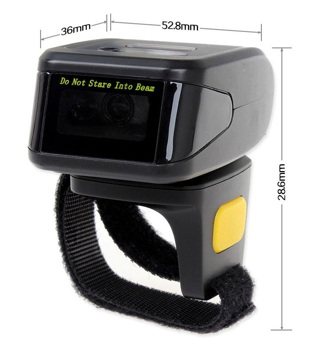 Easy and fast scanning with the Bluetooth Wireless CCD Ring Barcode QR Code Reader from PMD Way with free delivery, worldwide