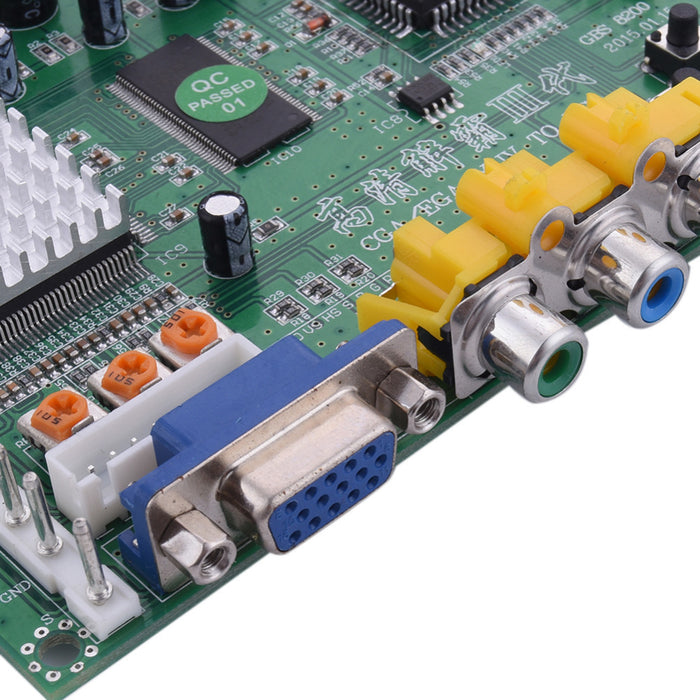 Use retro computers and arcade games with VGA monitors using the CGA/EGA/RGBS/RGBHV/YUV/YPBPR to VGA HD Video Converter Board from PMD Way with free delivery worldwide
