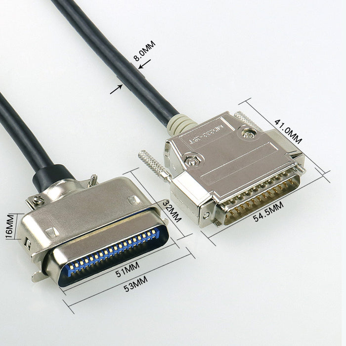Quality Centronics to DB25 Parallel Printer Cables from PMD Way with free delivery worldwide