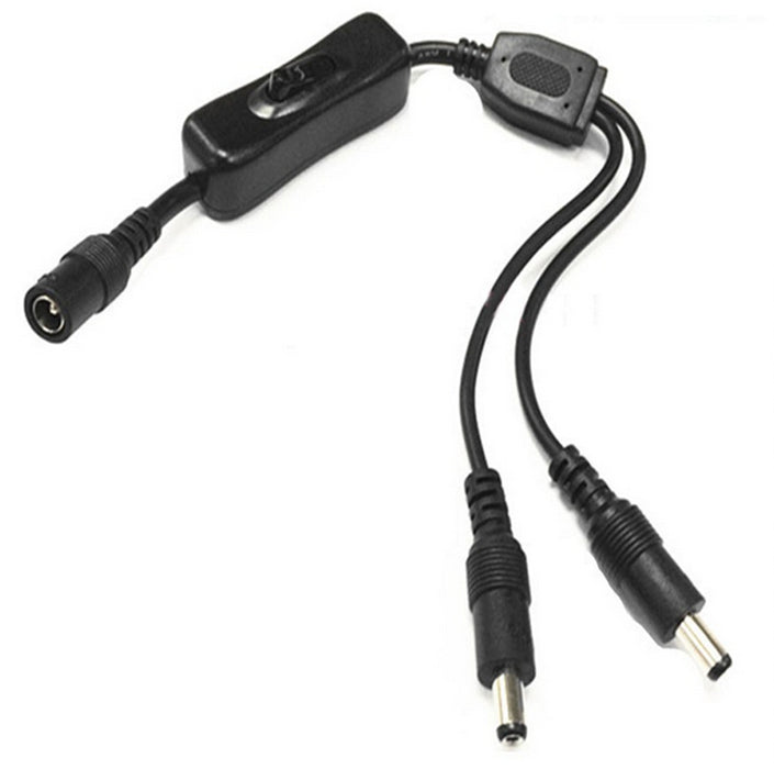 Useful DC 1 to 2 Splitter Cable with Power Switch from PMD Way with free delivery worldwide