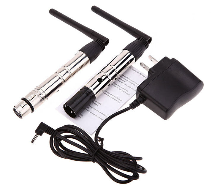 DMX Wireless Transmitters and Receivers - 3-pin 2.4 GHz