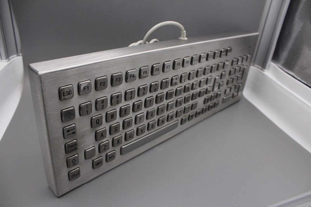 103 Key Stainless Steel Computer Keyboard from PMD Way with free delivery worldwide