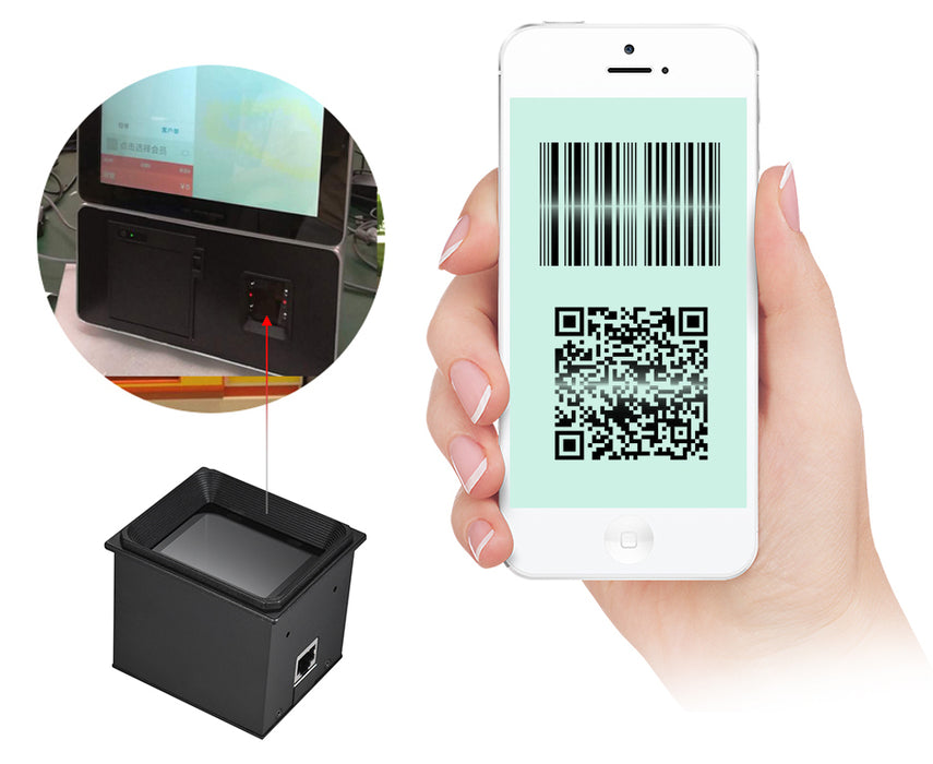 Great value Embedded High Speed Barcode QR Scanner for POS and rapid scanning requirements from PMD Way with free delivery, worldwide