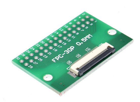 0.5mm FPC FFC Flat Cable to Through Hole DIP Breakout Boards