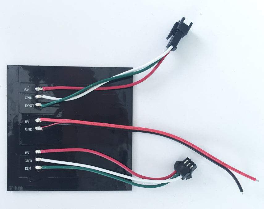 Flexible SK6812 8x8 64 RGB LED Panel from PMD Way with free delivery worldwide