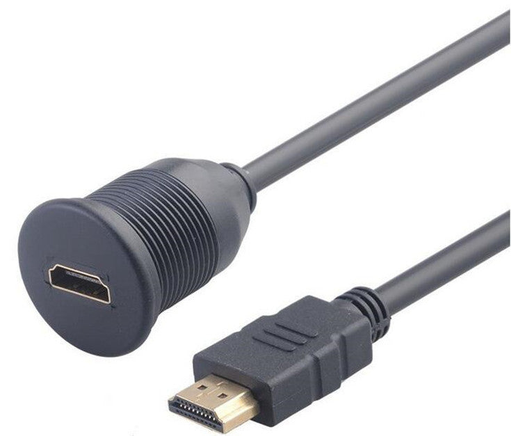 Useful HDMI Car Mount Female Panel Socket to Male Cables from PMD Way with free delivery worldwide