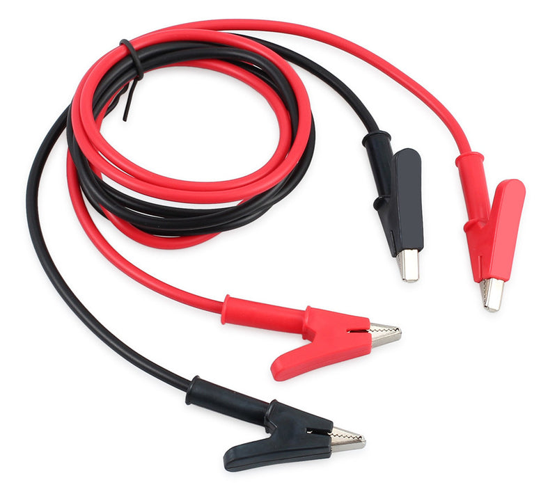 Strong Insulated Alligator Clip Test Leads that can handle up to 15A from PMD Way with free delivery worldwide