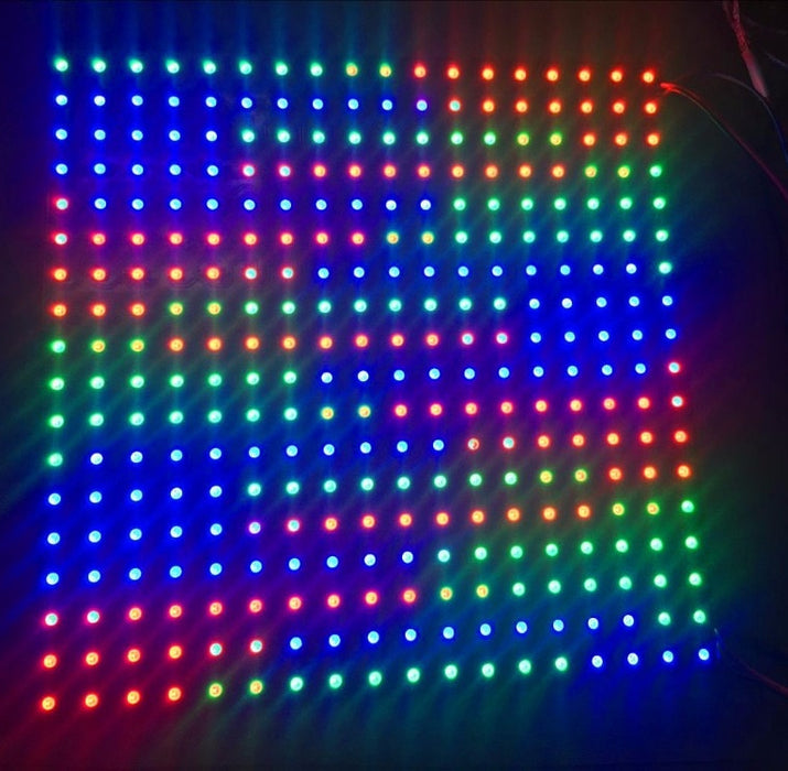 Large SK6812 18x18 324 RGB LED Panel from PMD Way with free delivery worldwide