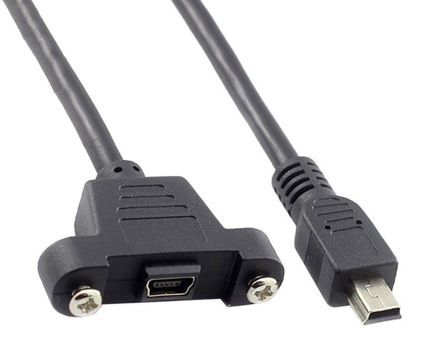 Useful Panel Mount Mini USB Socket to Plug Cable from PMD Way with free delivery worldwide