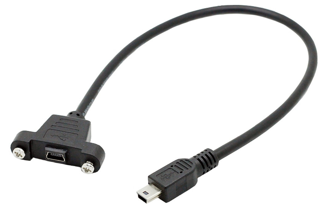 Useful Panel Mount Mini USB Socket to Plug Cable from PMD Way with free delivery worldwide