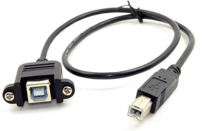Useful Panel Mount USB B Socket to Plug Cable from PMD Way with free delivery worldwide
