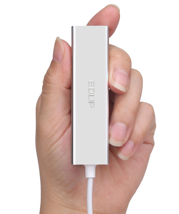 Add more USB 3 sockets and Ethernet to your laptop with the useful USB 3.0 Hub with Gigabit Ethernet from PMD Way with free delivery worldwide