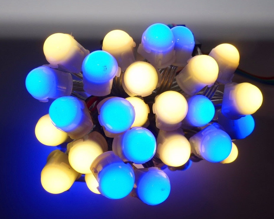 Pre-wired SK6812 12mm RGB LED Pixel Strings - 50 Pieces from PMD Way with free delivery worldwide