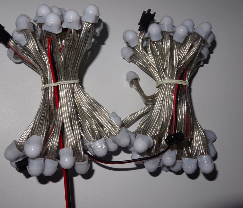 Pre-wired SK6812 12mm RGB LED Pixel Strings - 50 Pieces from PMD Way with free delivery worldwide