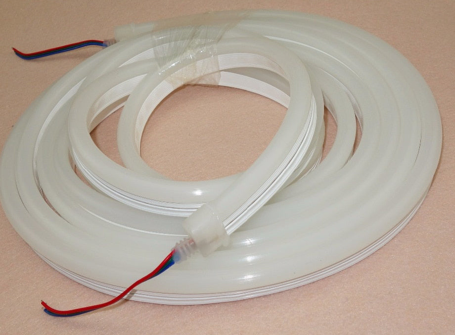 RGB Neon-like LED Flex Strip with Silicone Tube - 5m Roll from PMD Way with free delivery worldwide