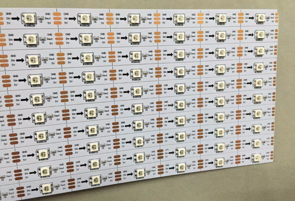 SK6812 Addressable RGB LED Strip Board - 50cm - 10 Packs from PMD Way with free delivery worldwide