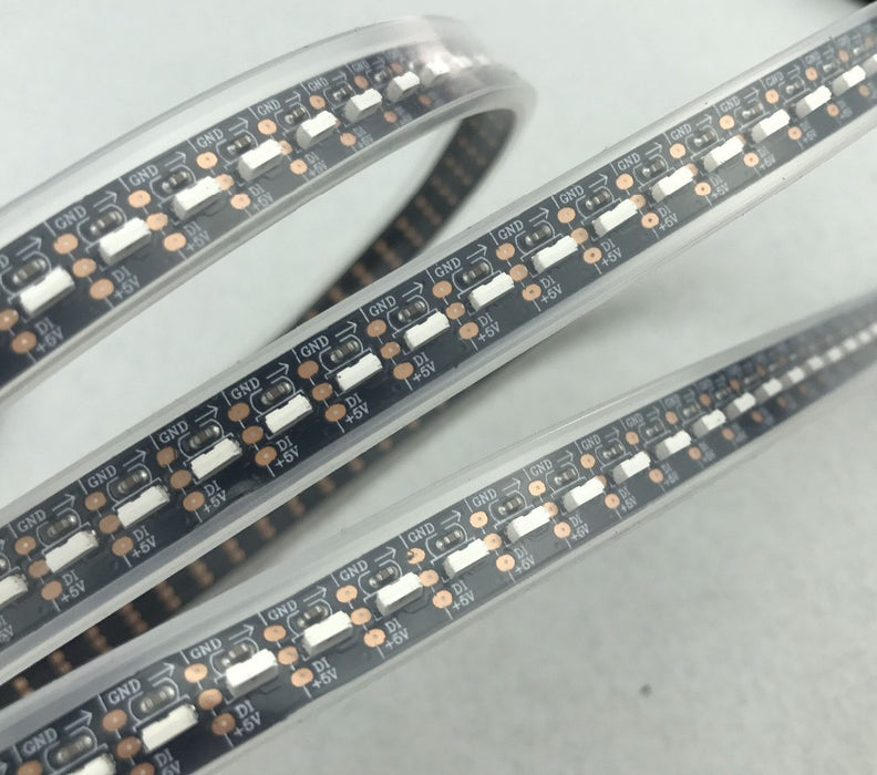SK6812 RGB Side Light LED Strip - 144 LEDs/m in rolls of three metres from PMD Way with free delivery worldwide