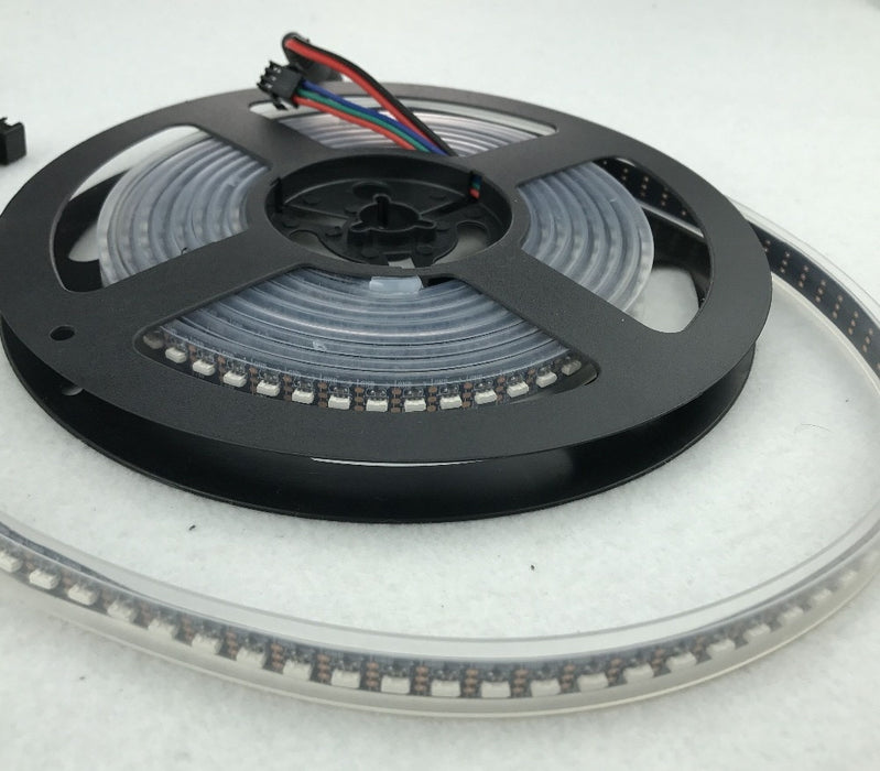 SK6812 RGB Side Light LED Strip - 144 LEDs/m in rolls of three metres from PMD Way with free delivery worldwide