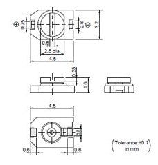 Great value SMD Adjustable Trimmer Capacitors in packs of ten from PMD Way with free delivery worldwide