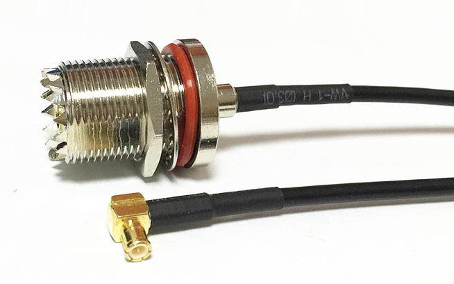 Quality Female SO239 to MCX Male Plug RG174 Cables from PMD Way with free delivery worldwide