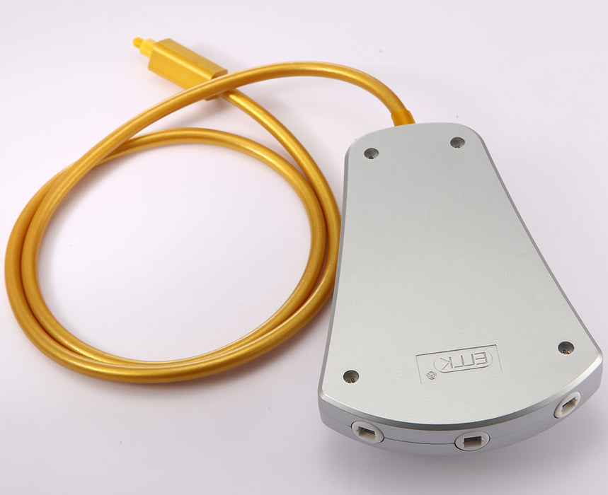 Direct TOSLINK digital audio to one of three devices with this TOSLINK Cable Triple Swichbox from PMD Way with free delivery worldwide