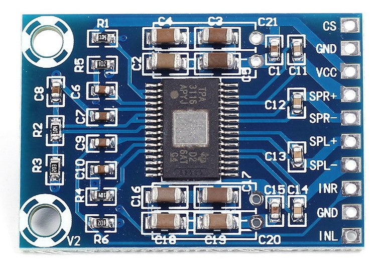 Great value high power TPA3116D2 50W x 2 class-D Amplifier Board from PMD Way with free delivery worldwide