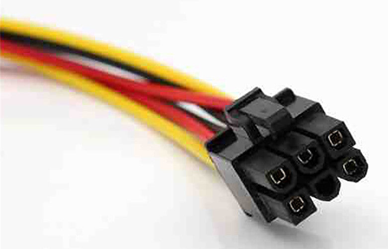 Twin IDE Molex Power to 6-Pin PCI Express Cable
