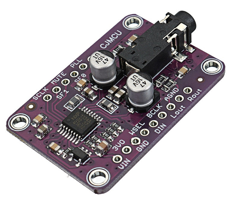 I2S Digital Audio Stereo Decoder - UDA1334A Breakout for Raspberry Pi and more from PMD Way with free delivery worldwide