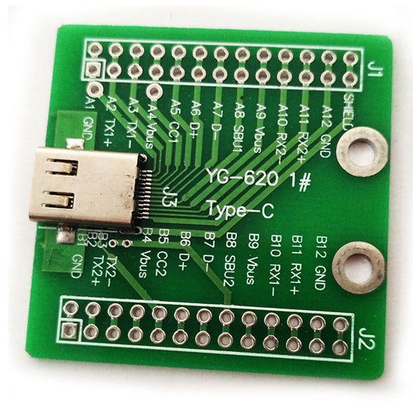Useful USB 3.1 Type C Socket Breakout PCB from PMD Way with free delivery worldwide