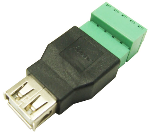 Useful USB A Socket to Terminal Block from PMD Way with free delivery worldwide
