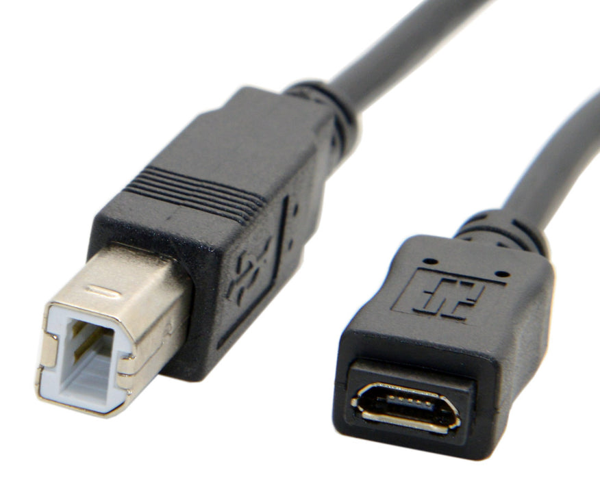 Quality USB B Plug to micro USB Socket Cable from PMD Way with free delivery worldwide