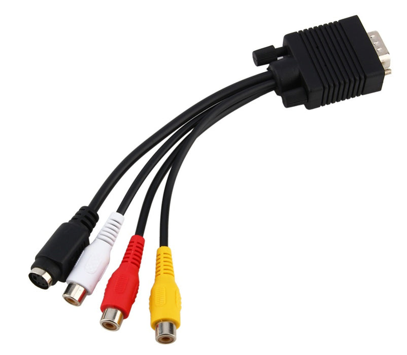 Quality VGA to S-Video Adaptor Cables from PMD Way with free delivery worldwide