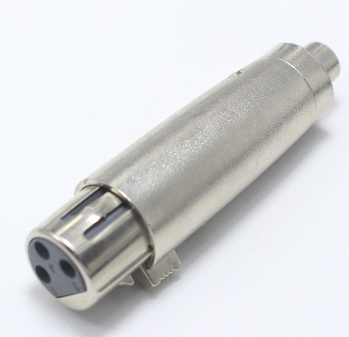 Quality XLR Female Plug to RCA Socket Adaptor from PMD Way with free delivery worldwide