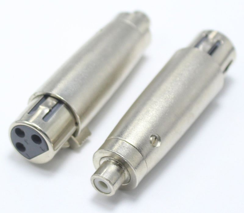 Quality XLR Female Plug to RCA Socket Adaptor from PMD Way with free delivery worldwide