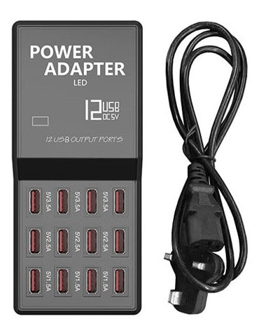 AC to 12 USB Port Adaptor from PMD Way with free delivery worldwide