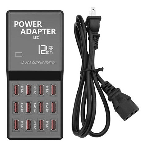 AC to 12 USB Port Adaptor from PMD Way with free delivery worldwide