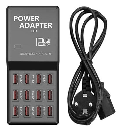 AC to 12 USB Port Adaptor from PMD Way with free delivery worldwide