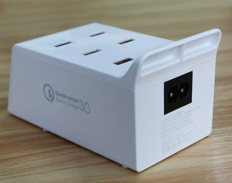 AC to 6 USB Adaptor with Quick Charge 3.0 from PMD Way with free delivery worldwide
