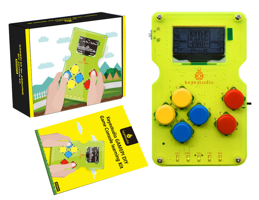 Write and play your own games or others with the Arduboy Arduino Compatible Handheld Gaming Kit from PMD Way with free delivery worldwide