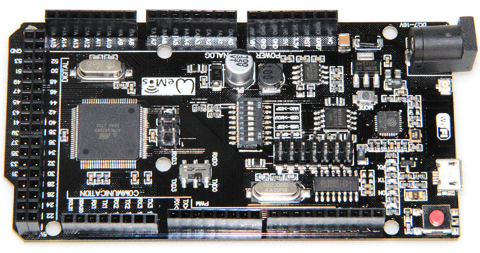100% Arduino Mega 2560 R3 Compatible with ESP8266 WiFi MCU and 32 Mb flash from PMD Way with free delivery, worldwide