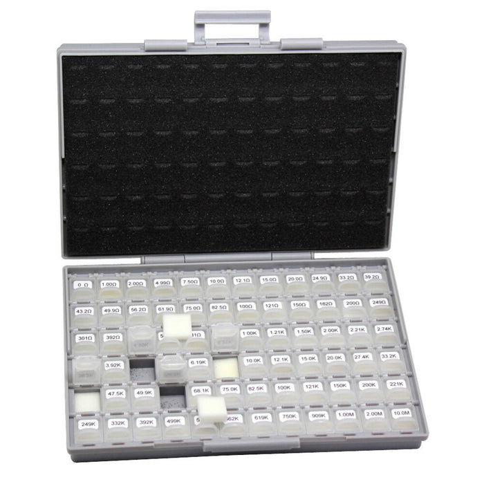 Assorted 0201 SMD Resistor Box - 7200 Pieces from PMD Way with free delivery worldwide
