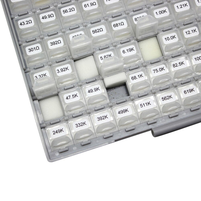 Assorted 0201 SMD Resistor Box - 7200 Pieces from PMD Way with free delivery worldwide